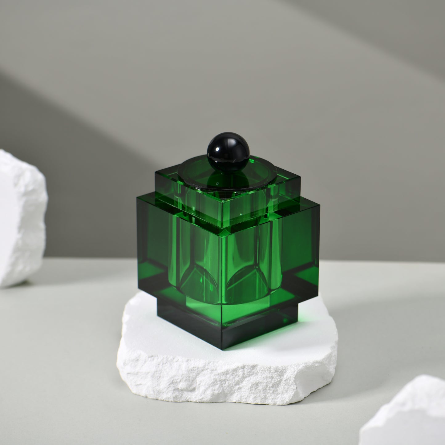 FIBO DARK GREEN CANISTER
