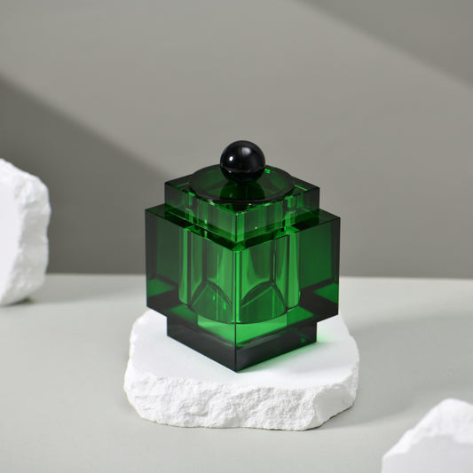 FIBO DARK GREEN CANISTER