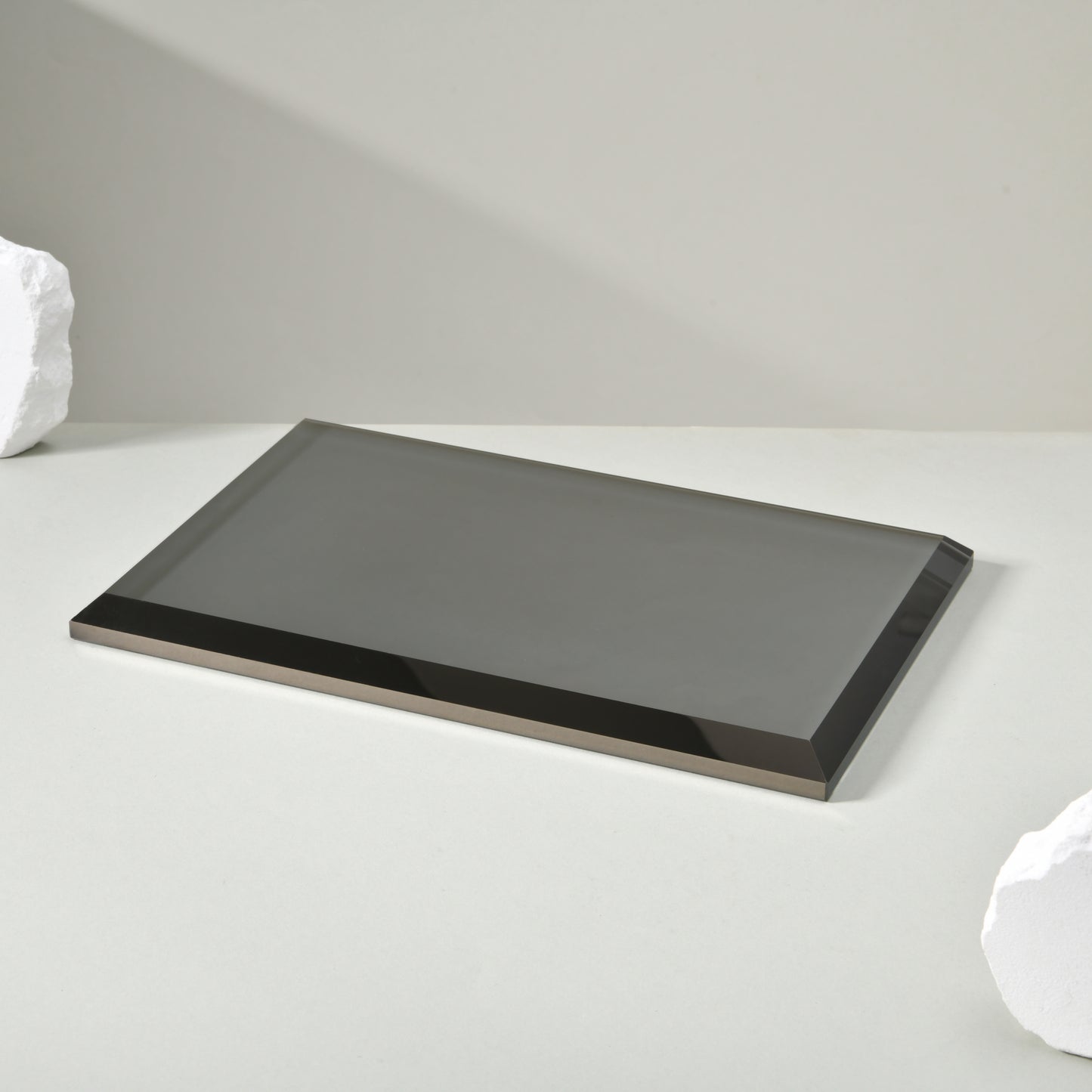 PIANZA SMOKY GREY LARGE TRAY