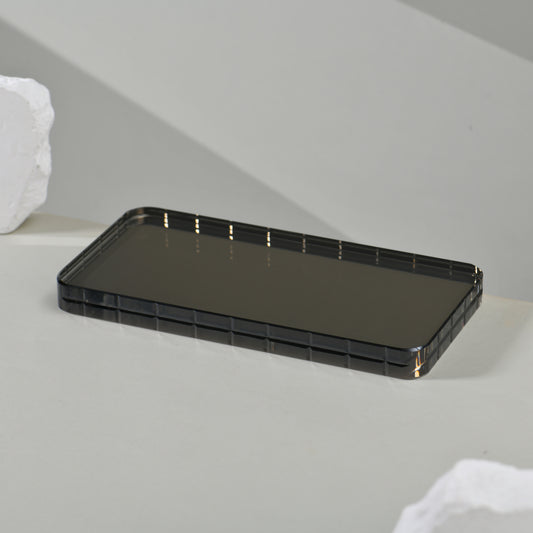 VISONA SMOKY GREY TRAY