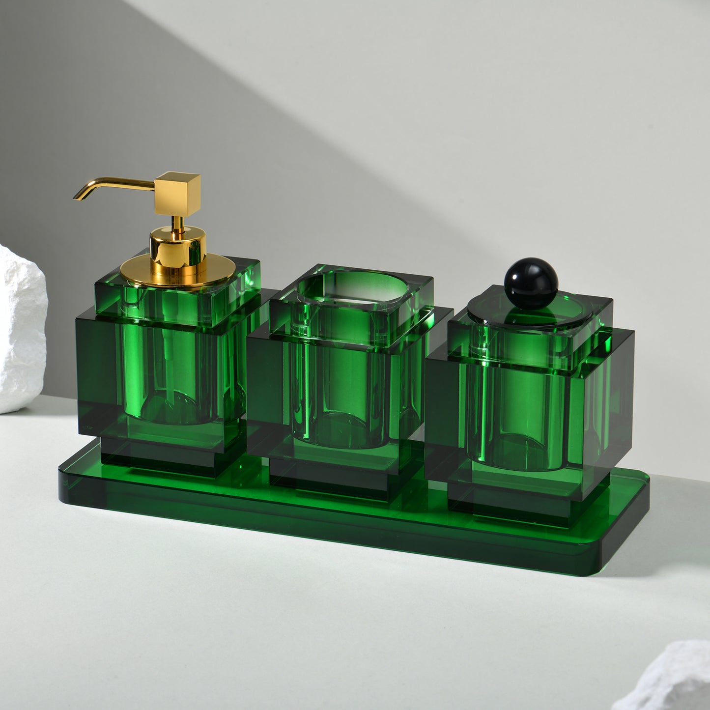 FIBO Dark Green Set 4-PCS