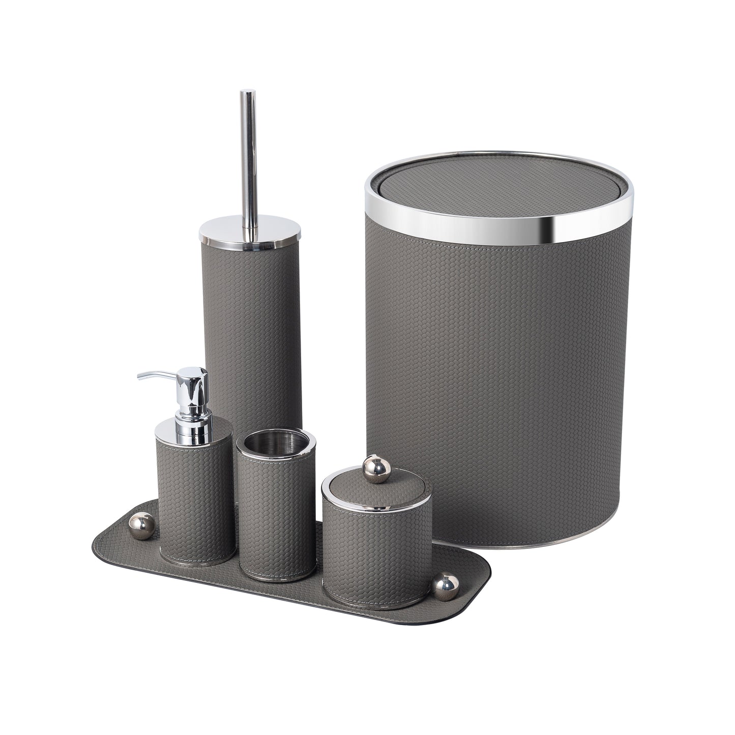 LAMON Round Slate Serenade Set 6-PCS