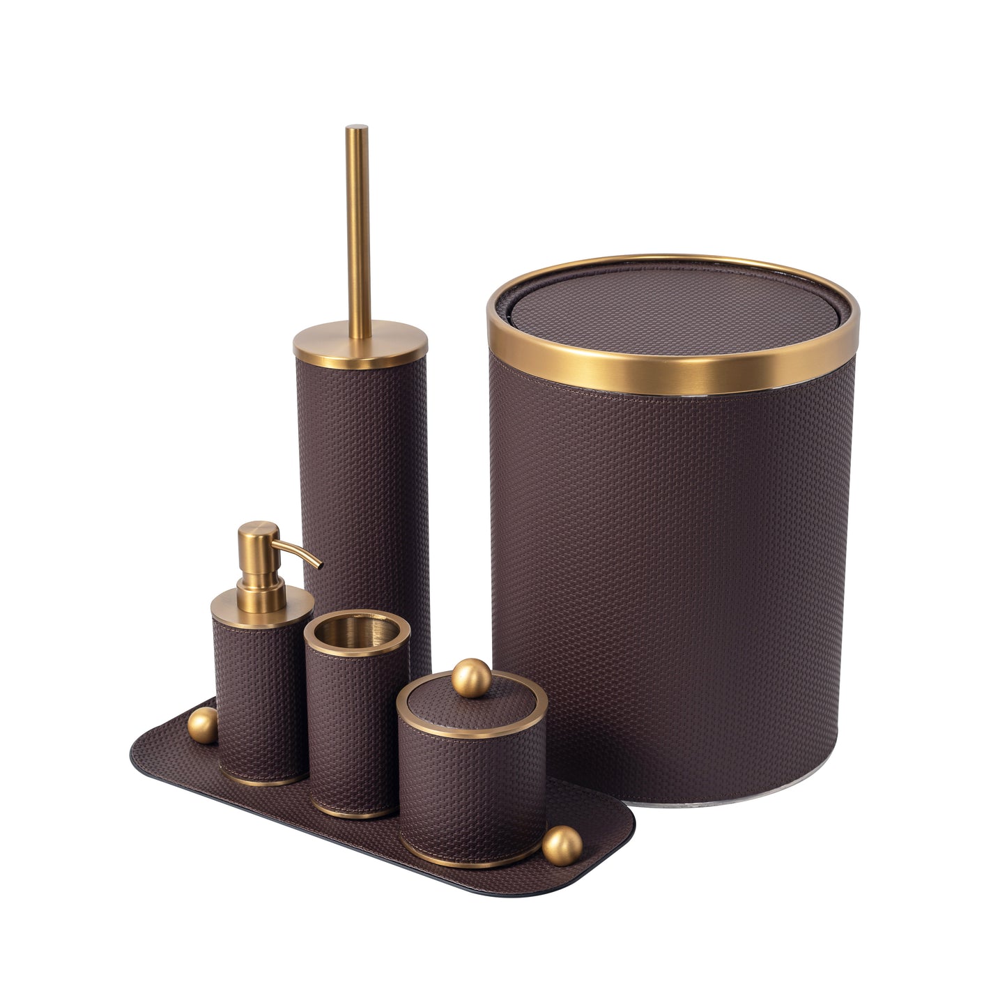 LAMON Round Midnight Mocha Set 6-PCS