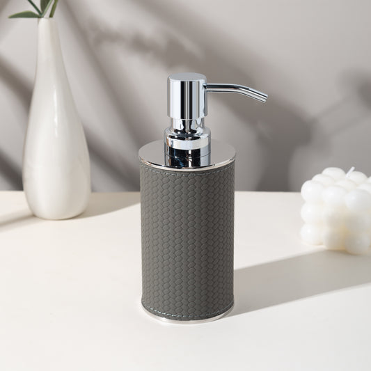 LAMON ROUND SLATE SERENADE SOAP DISPENSER