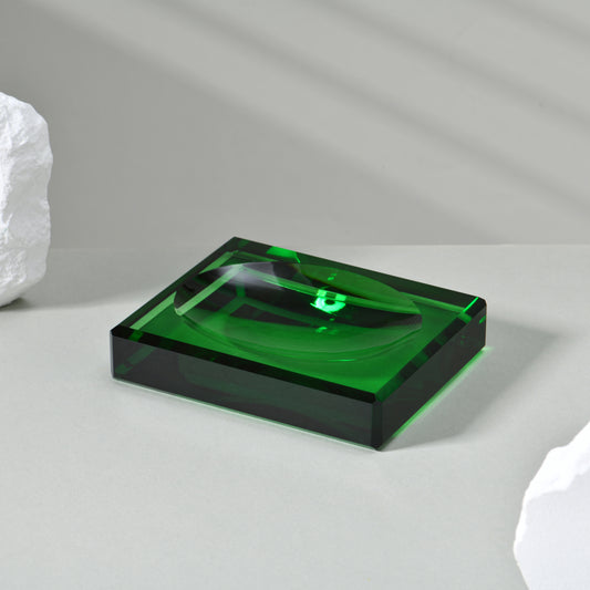 PIANZA DARK GREEN SOAP DISH