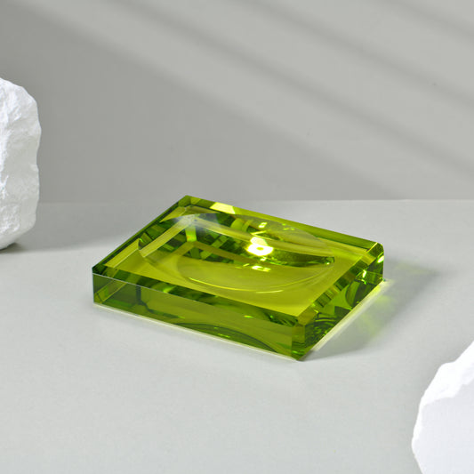 PIANZA LIGHT GREEN SOAP DISH