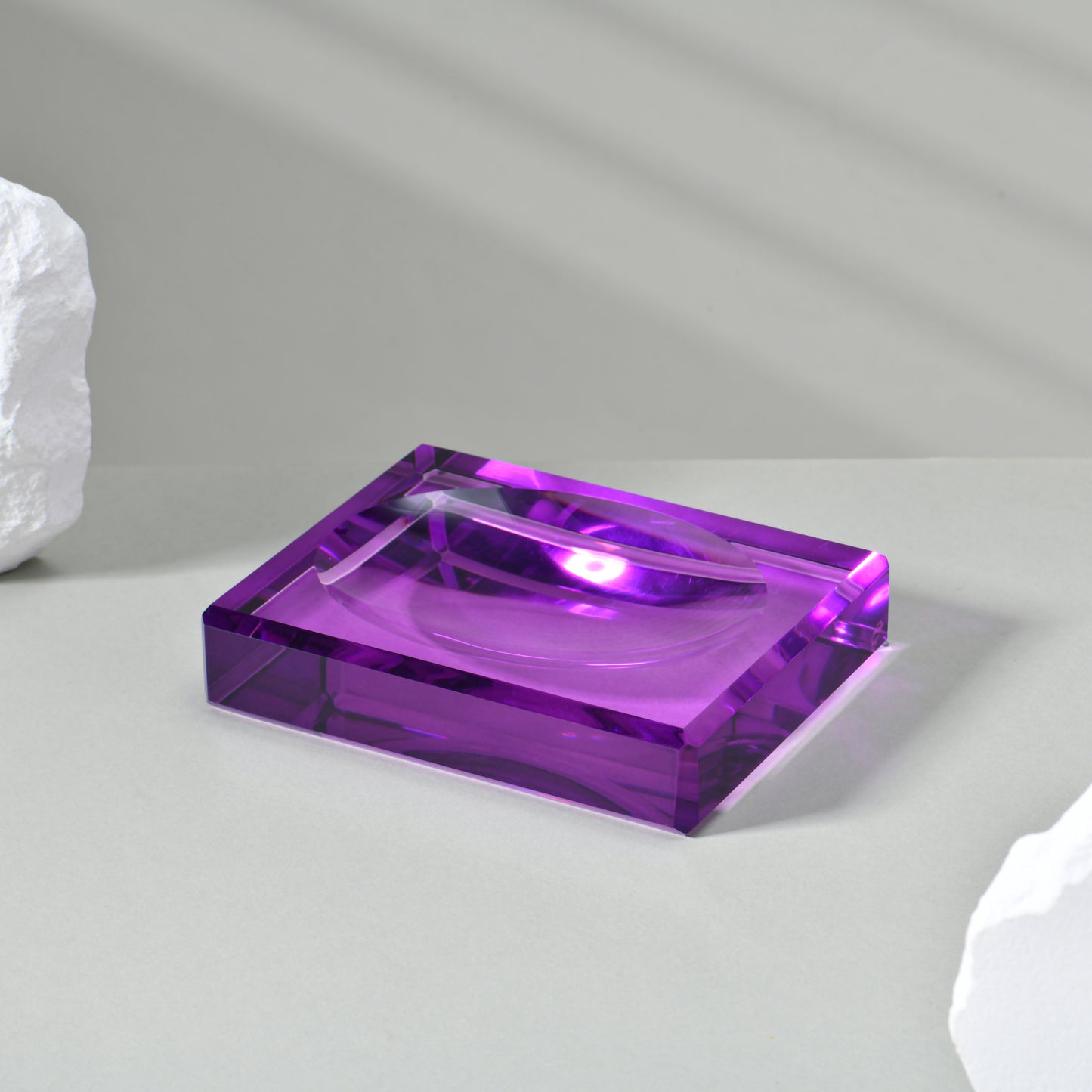 PIANZA PURPLE SOAP DISH