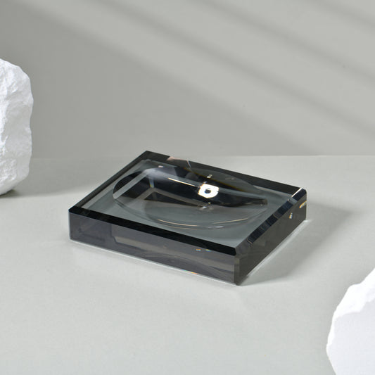 PIANZA SMOKY GREY SOAP DISH