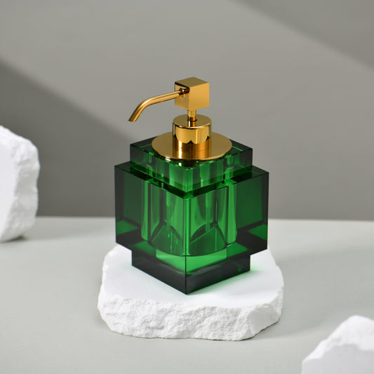 FIBO DARK GREEN SOAP DISPENSER