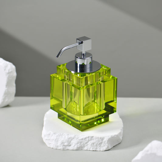 FIBO LIGHT GREEN SOAP DISPENSER