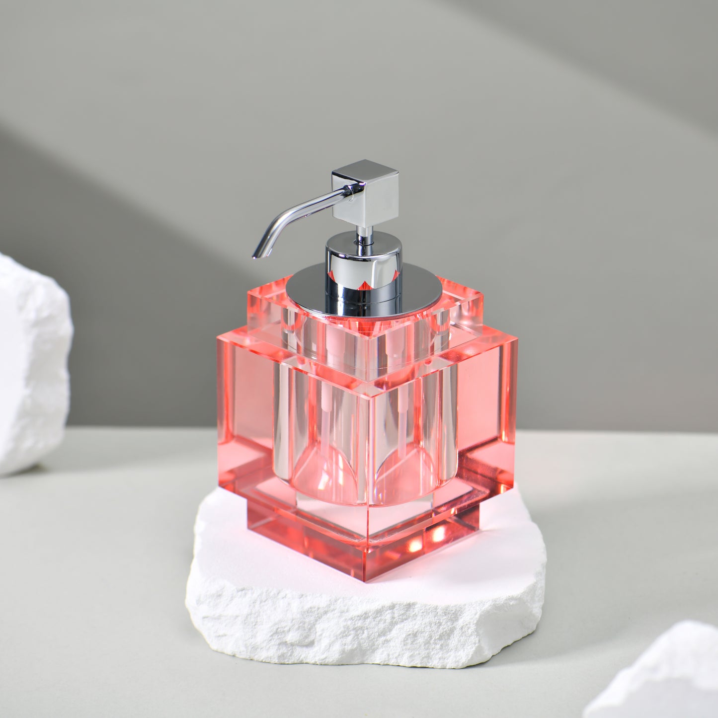 FIBO PINK SOAP DISPENSER