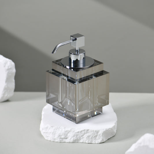 FIBO SMOKY GREY SOAP DISPENSER