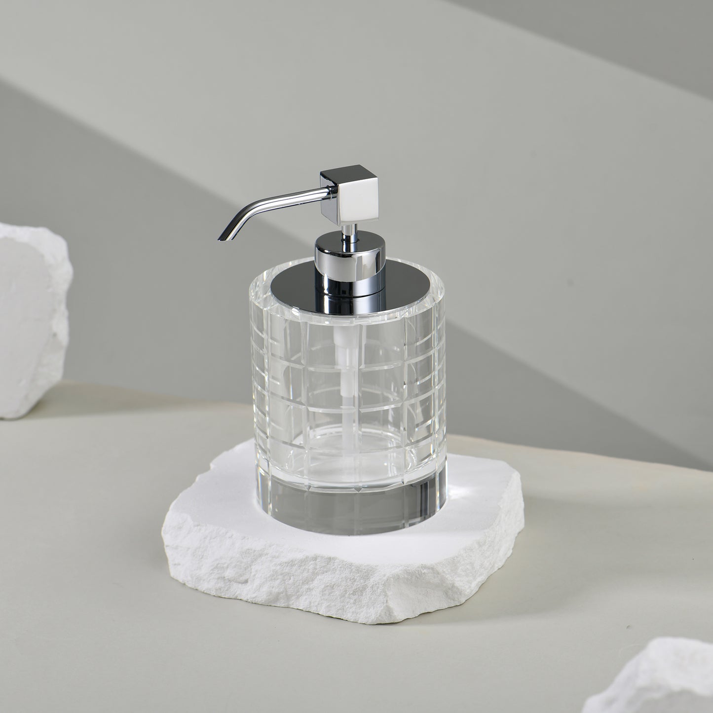 VISONA CLEAR SOAP DISPENSER