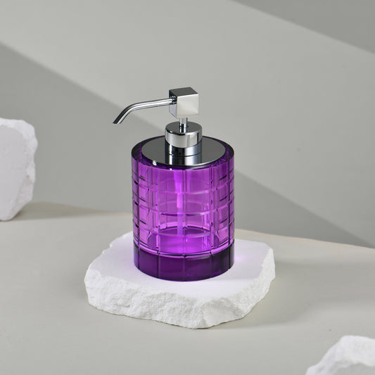 VISONA PURPLE SOAP DISPENSER