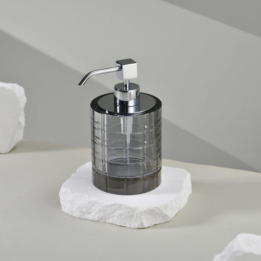 VISONA SMOKY GREY SOAP DISPENSER