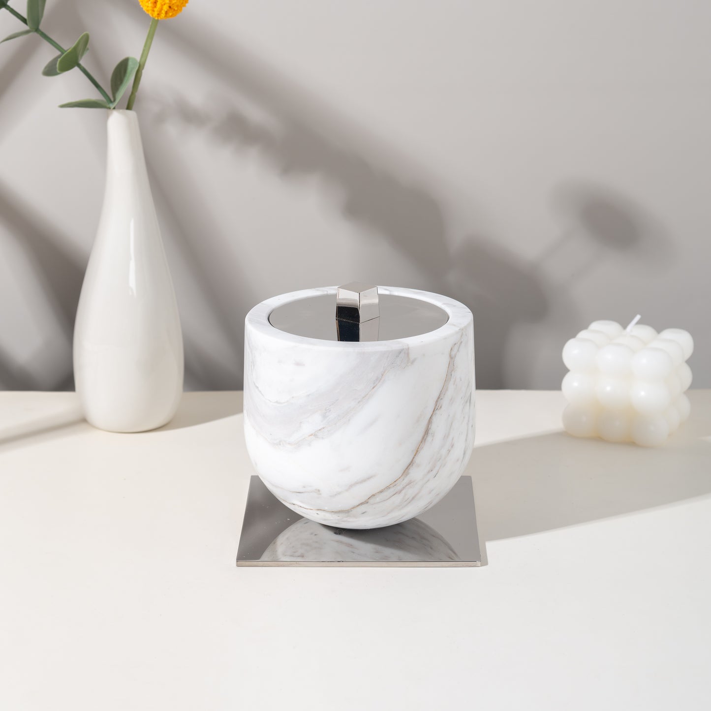 PIANI CALACATTA CANISTER