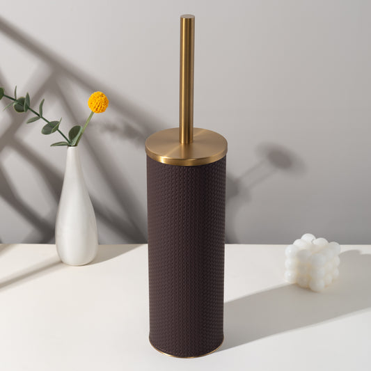 LAMON ROUND MIDNIGHT MOCHA TOILET BRUSH