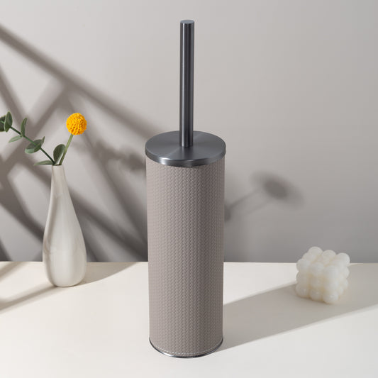 LAMON ROUND SILVER HAZE TOILET BRUSH