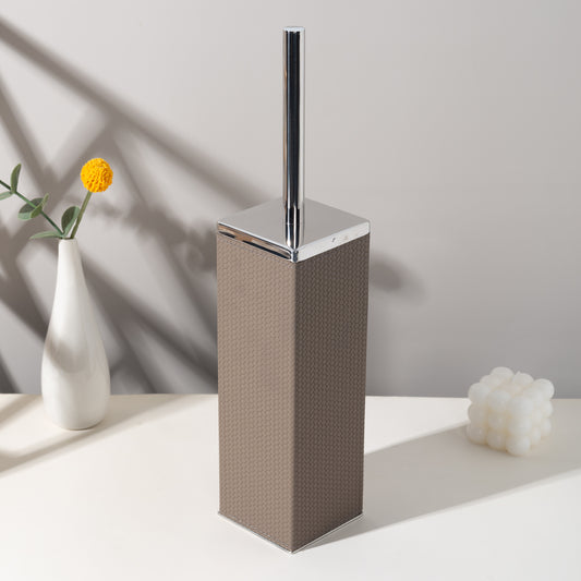 LAMON SQUARE GREIGE TOILET BRUSH