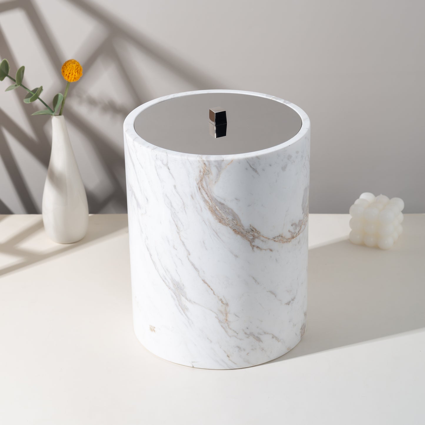 PIANI CALACATTA TRASH CAN