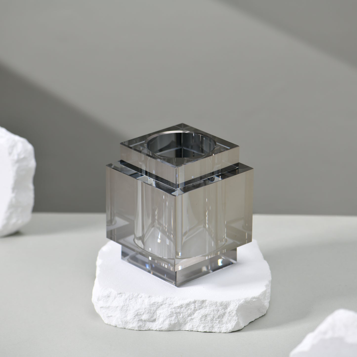 FIBO SMOKY GREY TOOTHBRUSH HOLDER