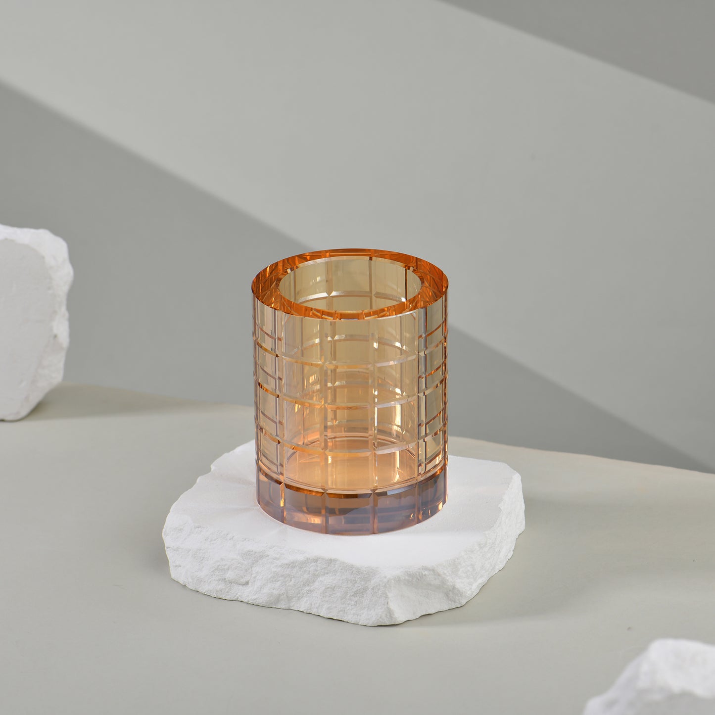 VISONA AMBER TOOTHBRUSH HOLDER