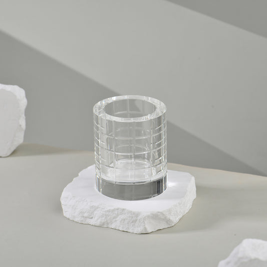 VISONA CLEAR TOOTHBRUSH HOLDER