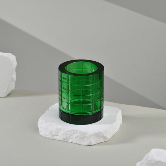 VISONA DARK GREEN TOOTHBRUSH HOLDER