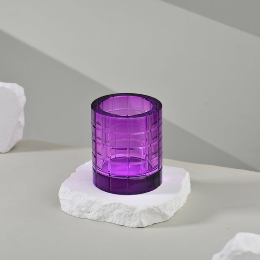 VISONA PURPLE TOOTHBRUSH HOLDER
