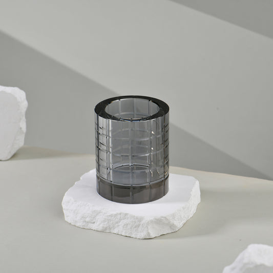 VISONA SMOKY GREY TOOTHBRUSH HOLDER