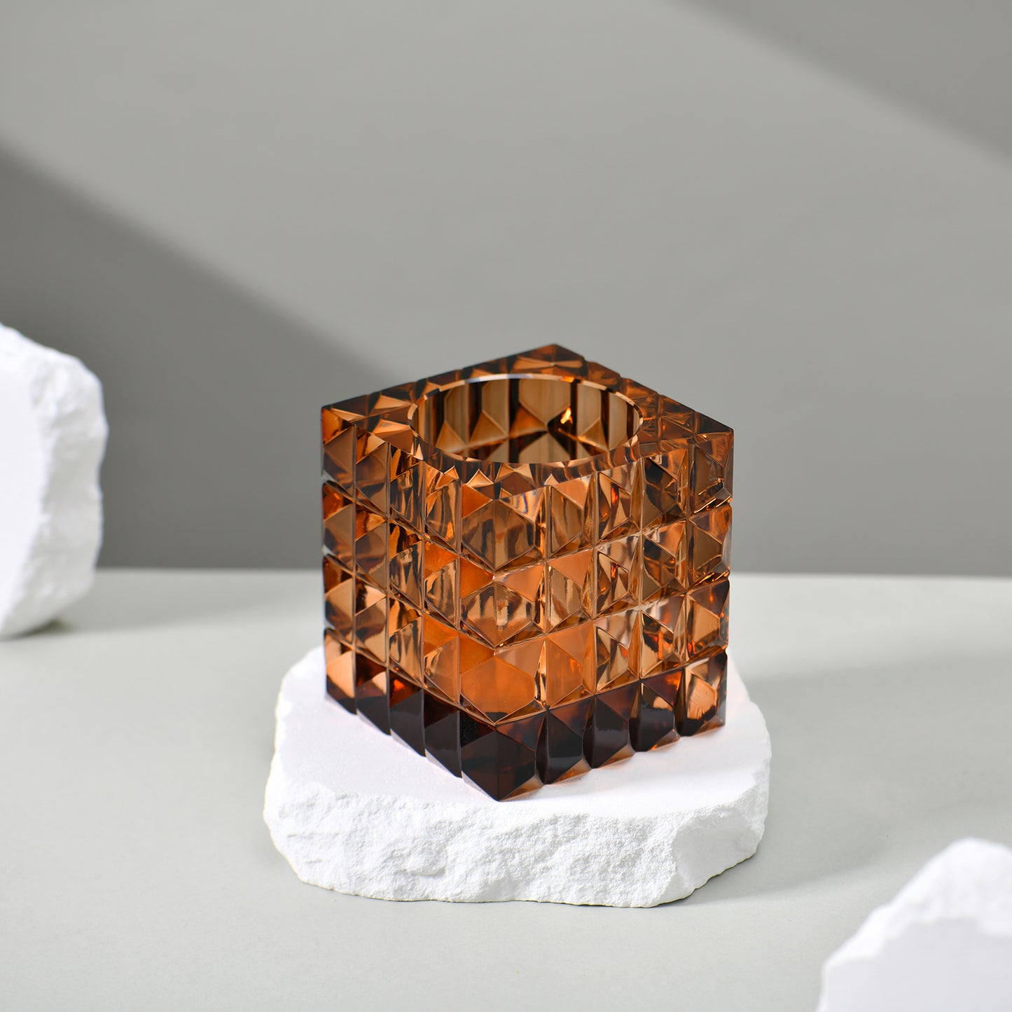 RITZOO BROWN TOOTHBRUSH HOLDER