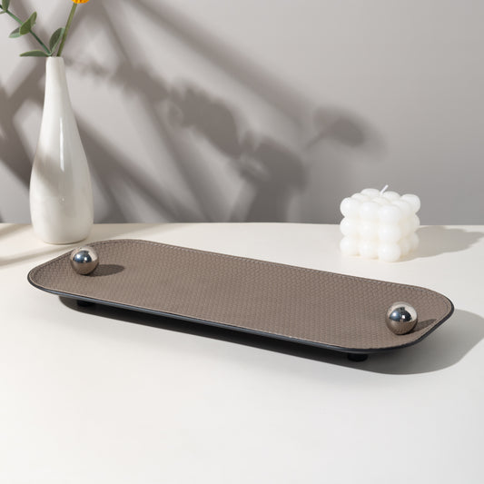 LAMON GREIGE TRAY