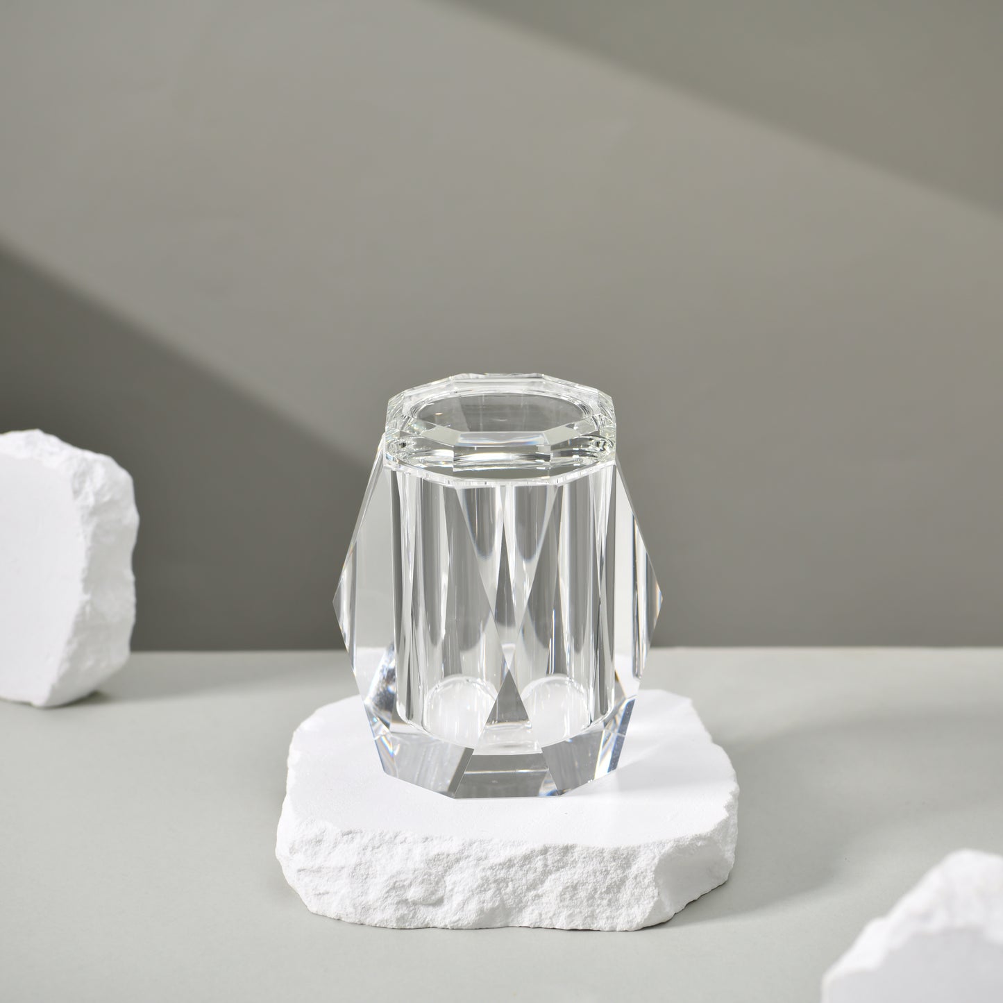 PIANZA CLEAR TOOTHBRUSH HOLDER