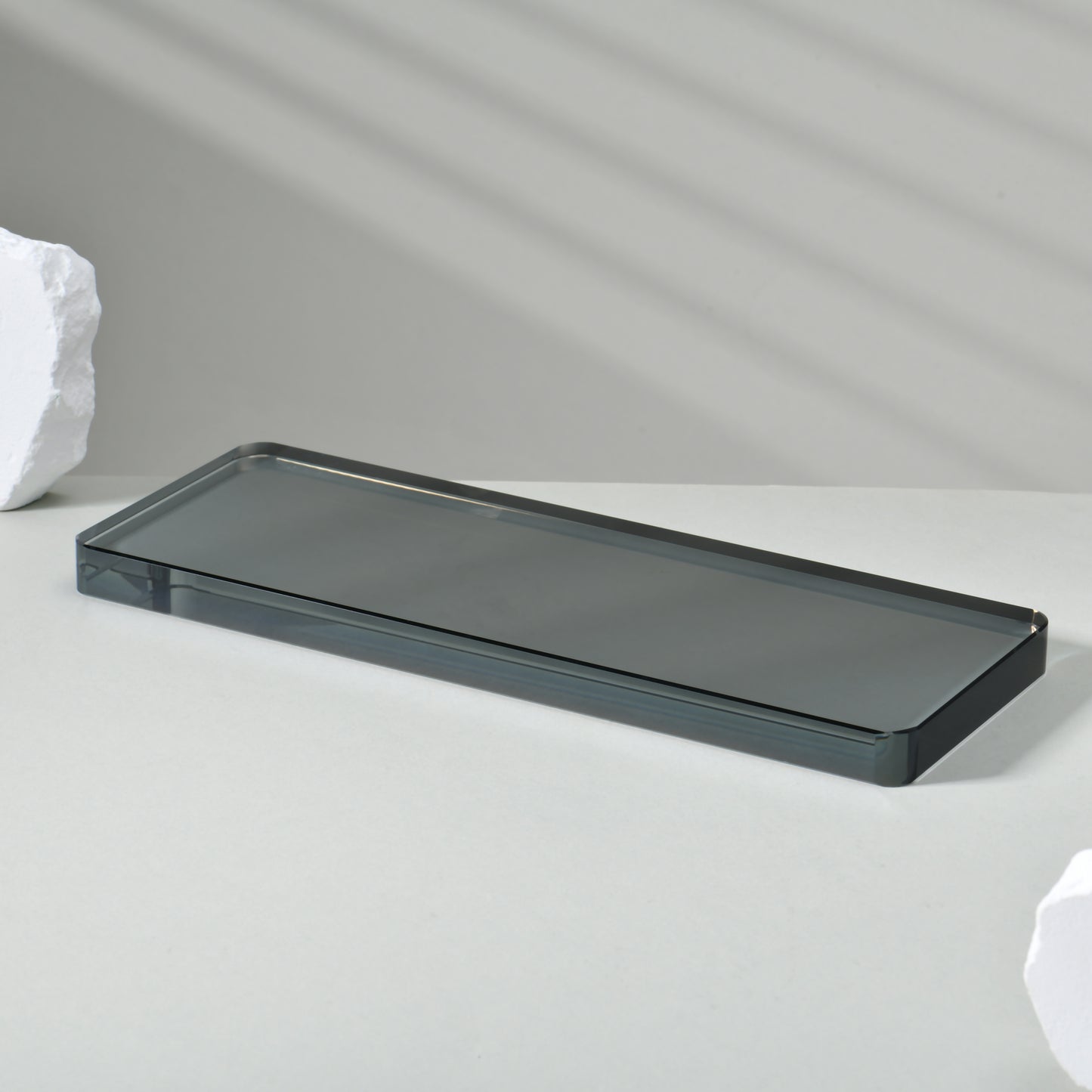 FIBO SMOKY GREY TRAY