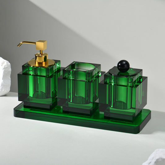 FIBO Dark Green Set 4-PCS