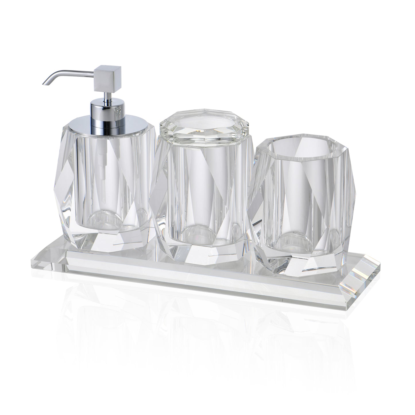 PIANZA Clear Set 4-PCS