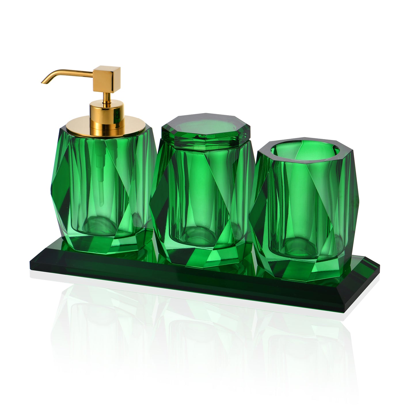 PIANZA Dark Green Set 4-PCS