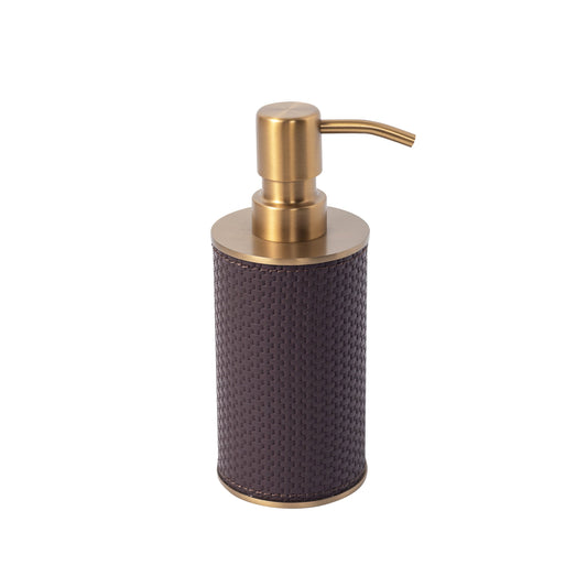LAMON ROUND MIDNIGHT MOCHA PUMP DISPENSER