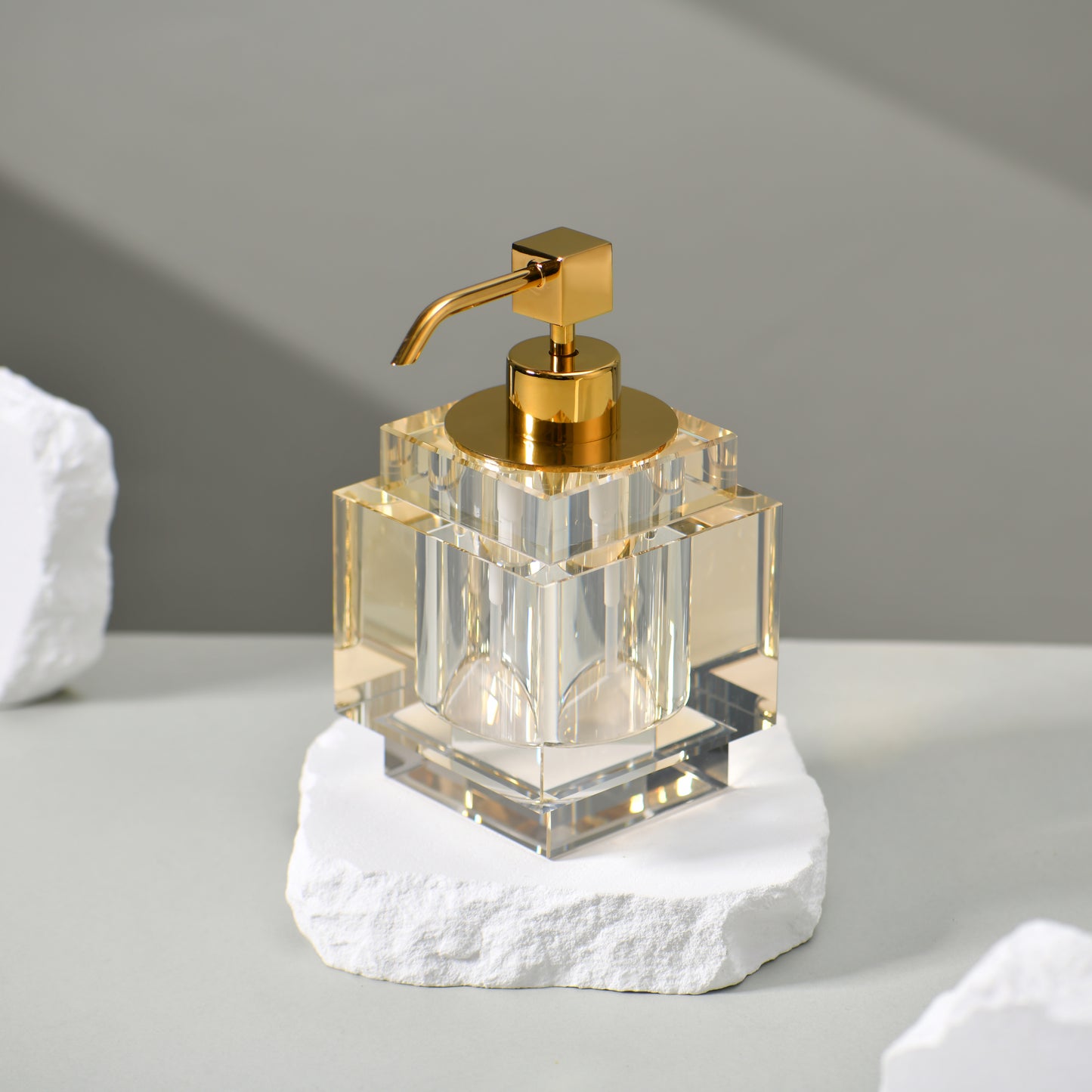 FIBO CHAMPAGNE SOAP DISPENSER