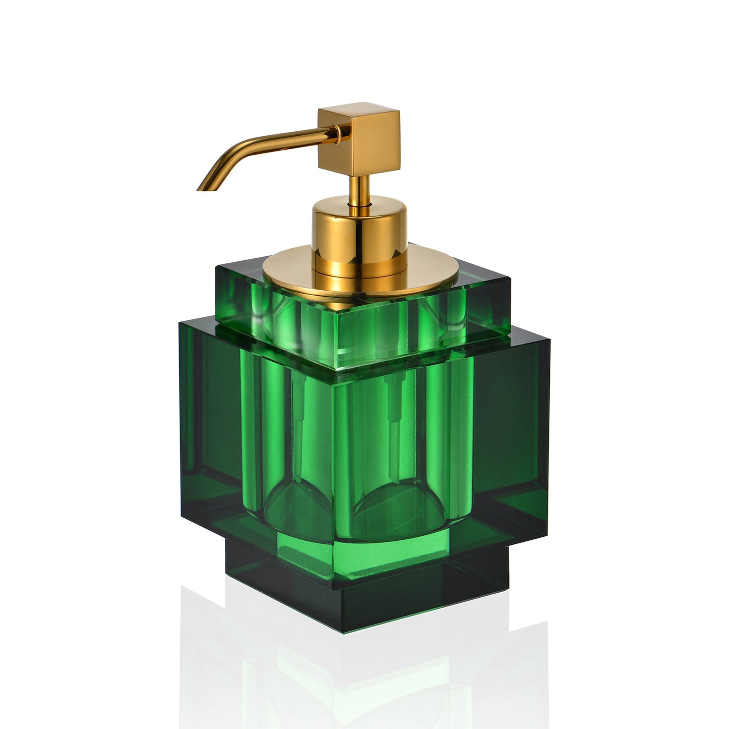 FIBO DARK GREEN SOAP DISPENSER