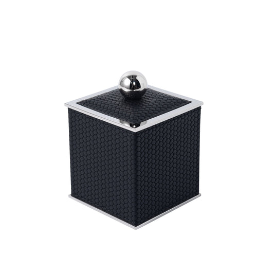LAMON SQUARE INK SLATE  CANISTER