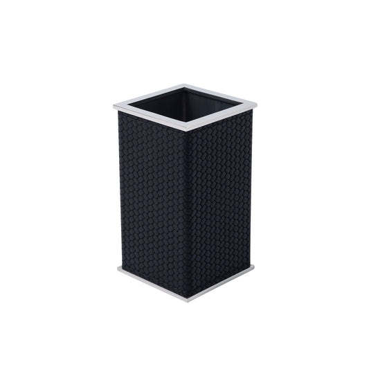 LAMON SQUARE INK SLATE  BRUSH HOLDER