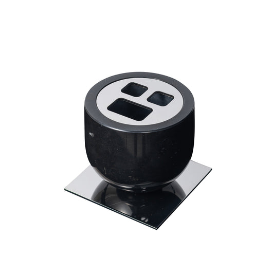 PIANI NERO MARQUINA BRUSH HOLDER