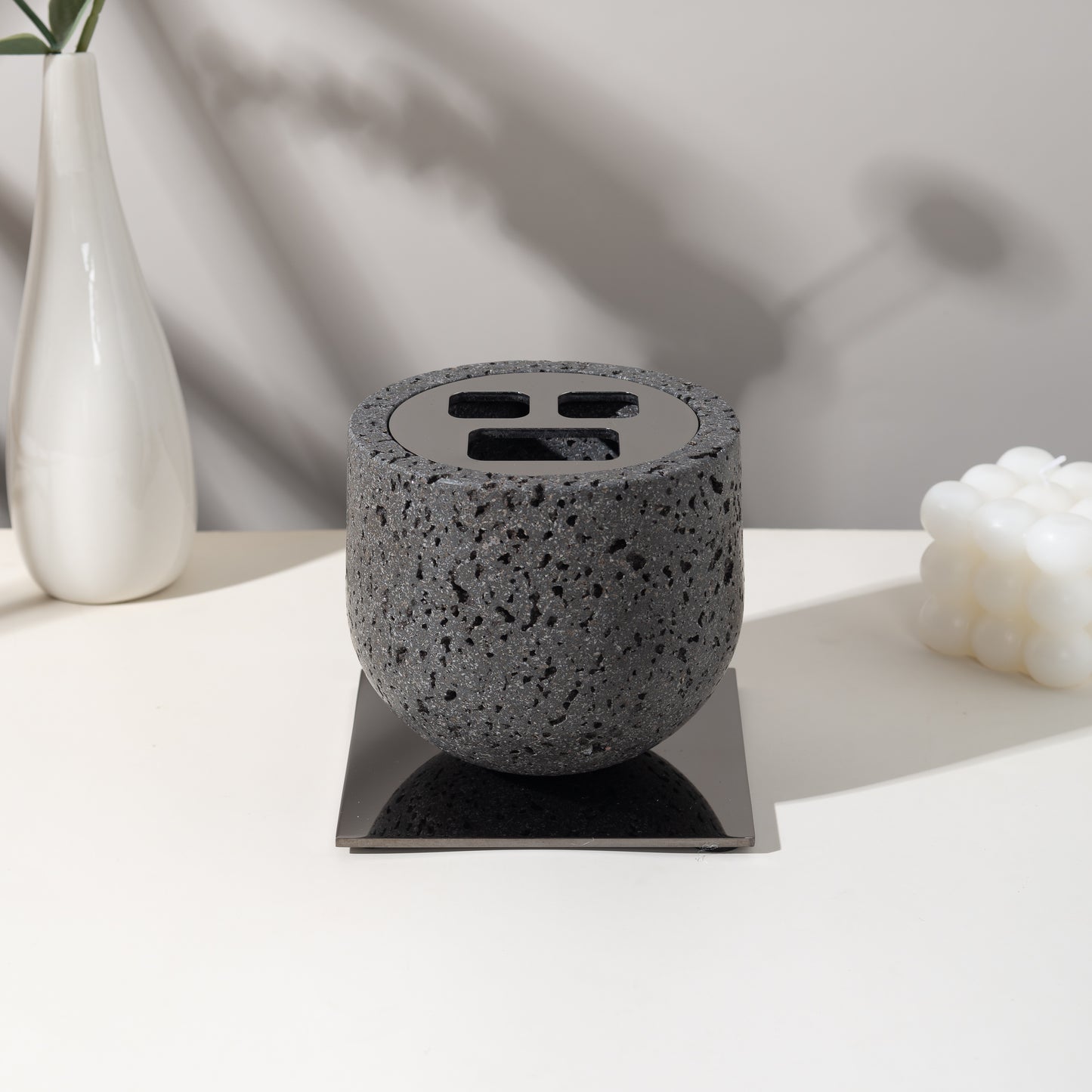 PIANI VOLCANO BRUSH HOLDER