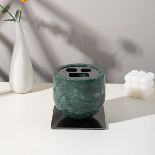 PIANI VERDE BRUSH HOLDER