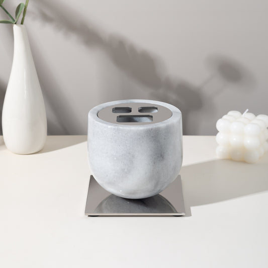 PIANI CARRARA BRUSH HOLDER
