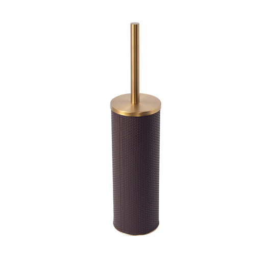 LAMON ROUND MIDNIGHT MOCHA TOILET BRUSH