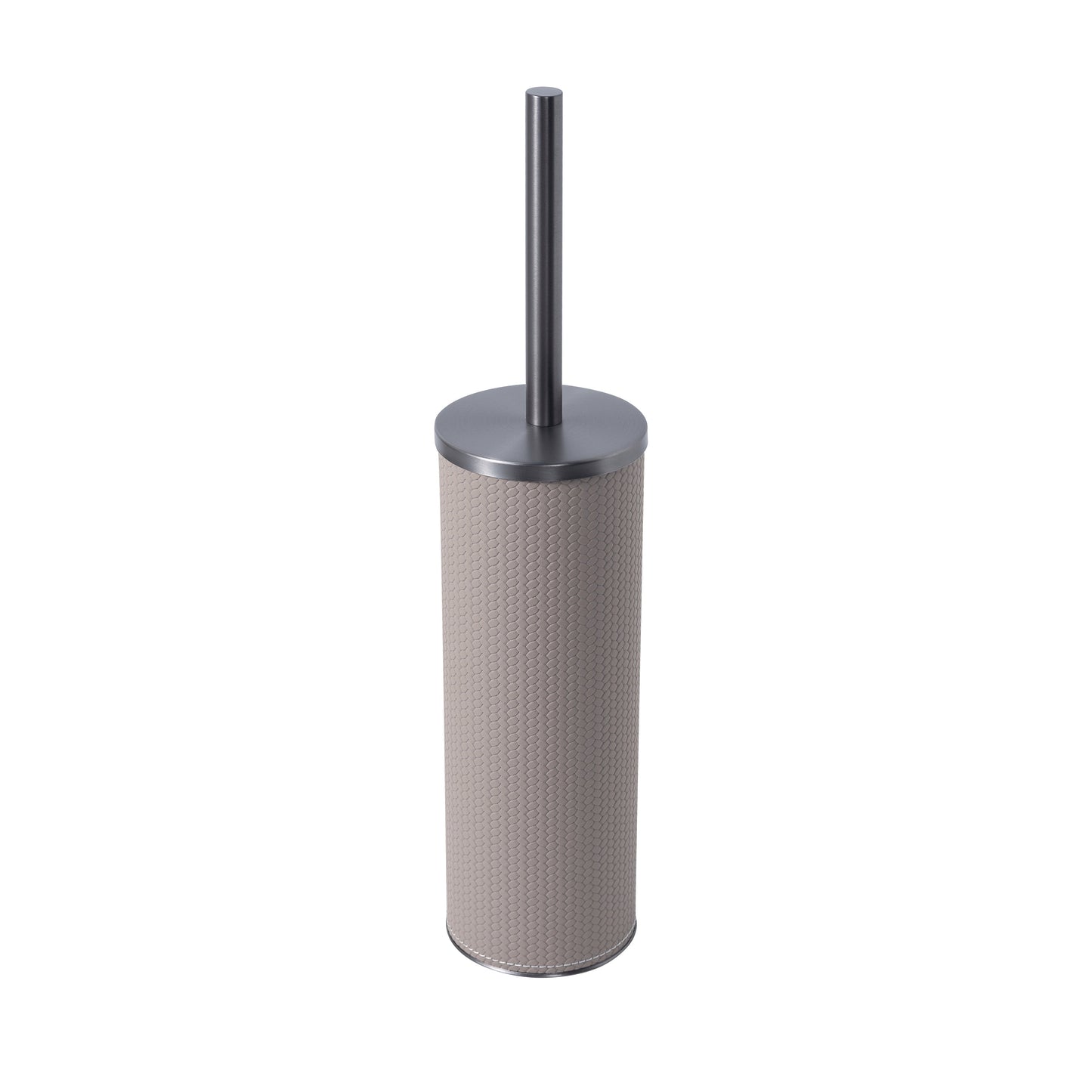 LAMON ROUND SILVER HAZE TOILET BRUSH