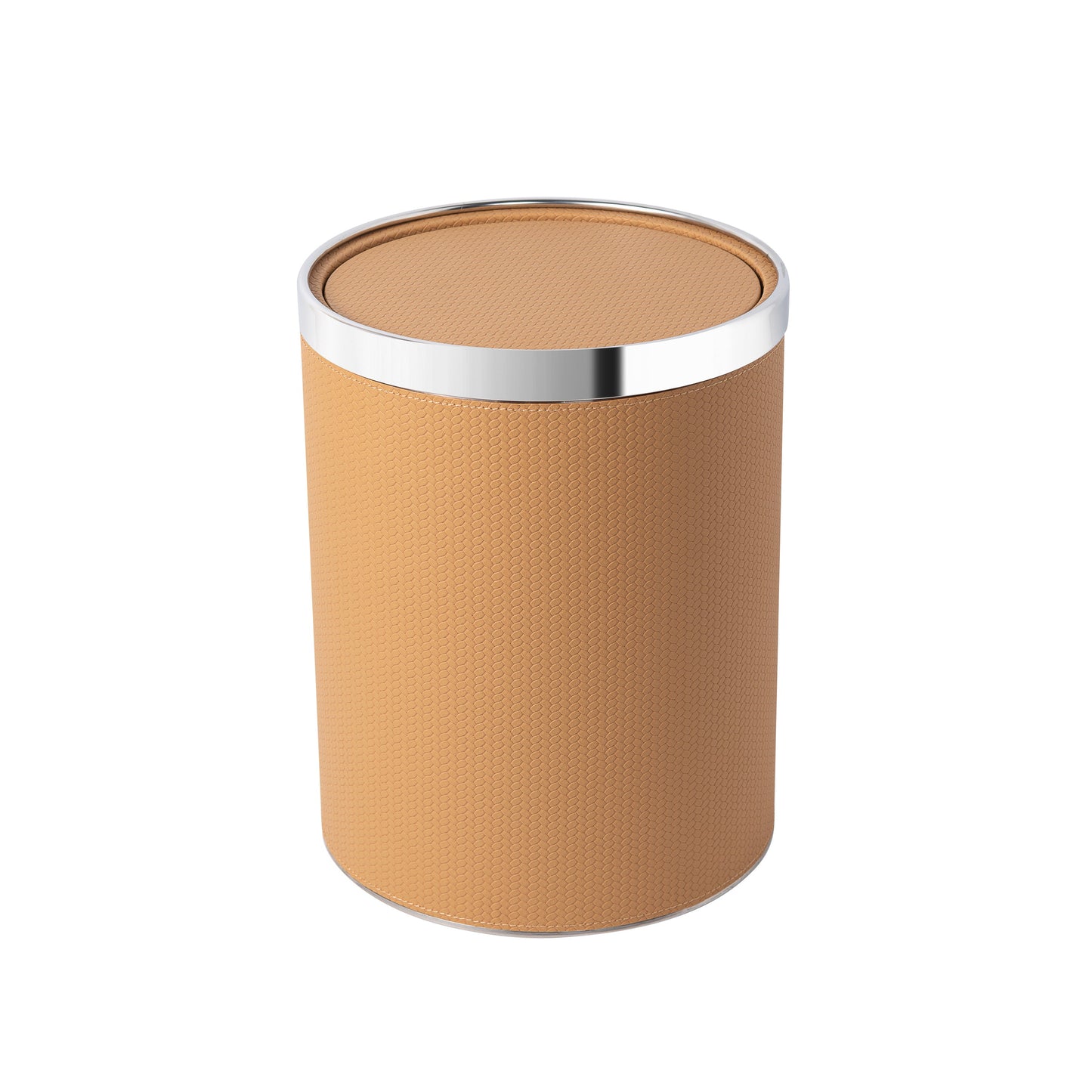 LAMON ROUND GOLDEN HOUR TRASH CAN